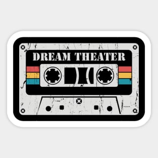Cassette Vintage - Dream Theater Sticker